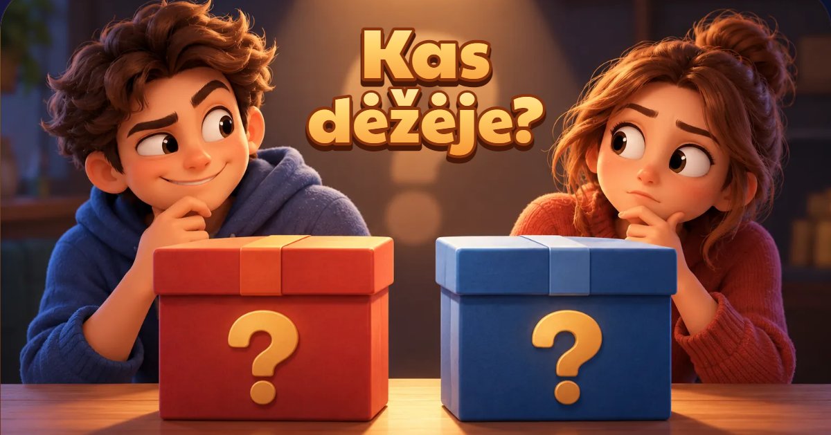 Kas dėžėje?